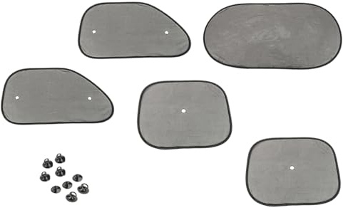 LST 5x Sonnenschutz Fensterscheibe durchsichtig Sonnenblende Set