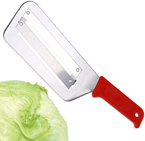 Anloximt Coupe-Chou | Broyeur à Choux en Acier Inoxydable avec Double Lame,légumes Chou Chinois Rabot Petit Outil Cuisine pour la Cuisson