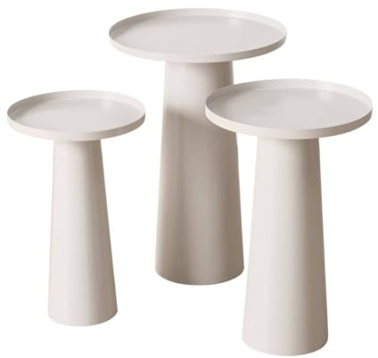 Boltze Home kaffebord, rund, set om 3