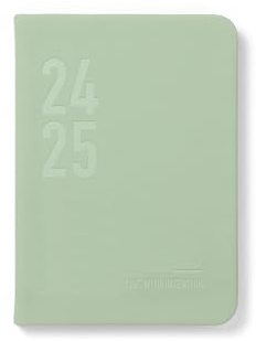 Letts of London Conscious Schülerkalender 2024/2025, A6, Wochenansicht, Salbei