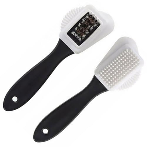 Suede Brush for Boots, Nubuck Brush for Suede Leather, Comprehensive Cleaning Tool for Shoes, Bags, and Jackets, Removes Dirt and Restores Nap, Gentle and Effective