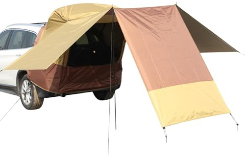 SUV Heckklappenzelt – Auto-Campingzelte, Auto-Zelt, Unterstand | vielseitiges Fahrzeug-Schrägheck-Zelt, Familien-Wärmeentlastung, Campingzelt für Camping, Outdoor-Camping, Reisen (45 x 18 x 18 cm
