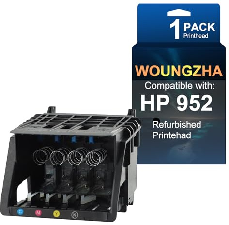 Woungzha Skrivhuvud 952, för HP Officejet Pro 8710/8216 7740 7720 8720 8730 8740 8210, kompatibilitet