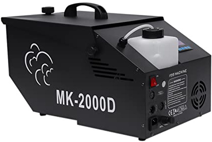 Nebelmaschine,Rauchmaschine Mit Wireless Remote,Niedrig Liegende Nebelmaschine Mit Lcd-Anzeige,FüR Dekorationen, Halloween, Weihnachten, Partys Und BüHnenshows