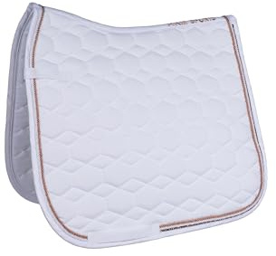 HKM Rosegold Glamour Style Schabracke, Weiß, Vielseitigkeit