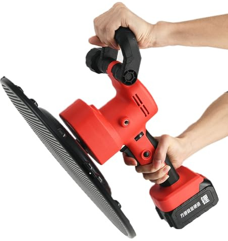 Sunseota Máquina de Yeso de hormigón portátil Máquina de Pulido de alisado de la Pared de mortero de Cemento de hormigón eléctrico, batidora de batería de Litio con una Velocidad de concreto