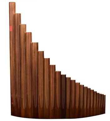Panflöte 22 Rohr G Melodie Bambus Panflöte Professionelles Musikinstrument