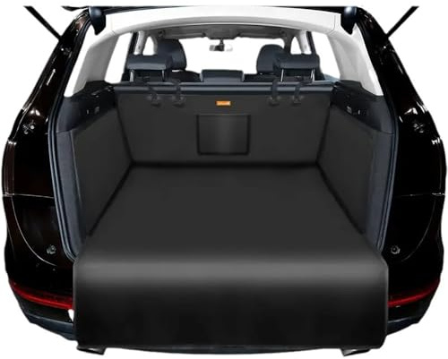 EFBCWQXUI Protection Coffre pour Chien, Renault Symbioz E-Tech Full Hybrid 2024-2025, Imperméable, Antidérapante, Résistant, Housse Coffre Chien, Couvertu Animaux, Tapis Coffre, Noir