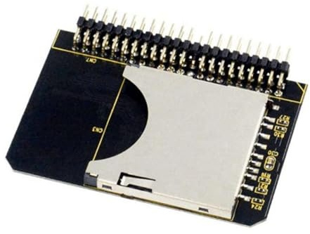 Watreketal Tarjeta de memoria eficiente a adaptador de 2.5 pulgadas, conectores macho de 44 pines para portátiles antiguos, soporta varias conversiones de memoria a adaptador IDE