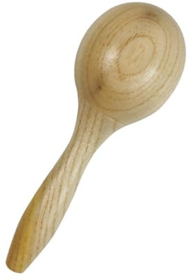 Zambuph Giocattoli per strumenti musicali in legno facili da usare per bambini. Nacchere per tamburi ecologici, maracas, giocattoli musicali a percussione