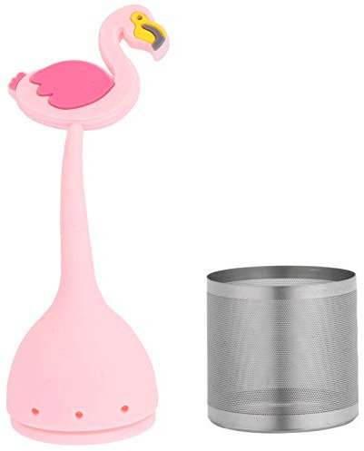 Cabilock Teesieb Aus Edelstahl Für Tasse Teeaufsatz Mit Silikon Teefilter Für Teeblätter Und Gewürze Wiederverwendbar Für Zuhause