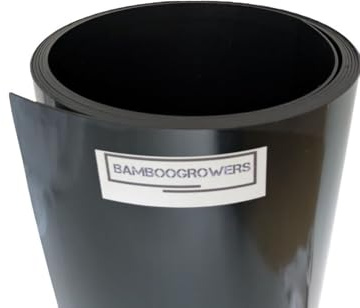 Bamboogrowers Wurzelbegrenzer Rhizomsperre Dicke 2 mm Breite 70 cm Länge 10 Meter