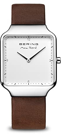 Bering Damen Quarz Uhr | Armbanduhr 32 mm Edelstahlgehäuse und Zifferblatt | Milanaisearmband | Saphierglas | 3 ATM | 15832
