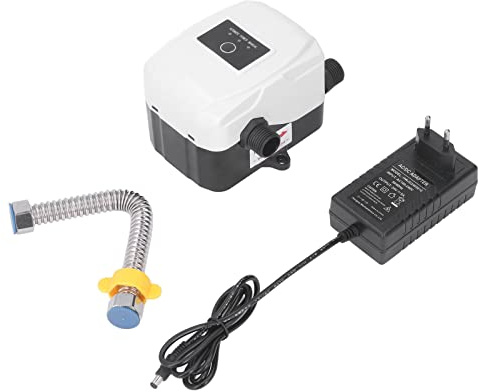 Haushalts-Druckerhöhungspumpe 180 W Haushalts-Warmwasser-Umwälzpumpe Hochdruck-Wasserpumpe DC24V EU-Stecker AC100-240V
