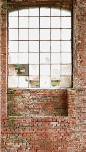 livingwalls Backstein-Fototapete – Braun – Wandbild XXL 2,80 x 1,59 m | Urbane Backsteinoptik als Akzentwand – matte Strukturtapete, ansatzfrei & spurlos abziehbar – für Wohnzimmer & Flur