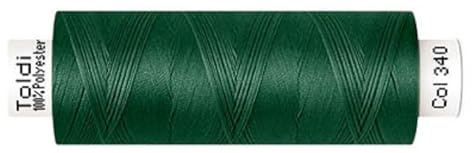 Gütermann Nähgarn Todo Costura TOLDI | 500m | Hilo para máquina de coser | 40 colores (340 verde oscuro)