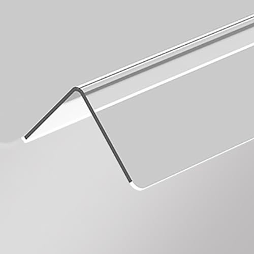übergangsprofil Baby-/Kinder-Wandeckenschutz, Transparenter, Selbstklebender Wandschutz zum Schutz von Wänden vor Möbeln, Kantenschutz aus Kunststoff für Scharfe Möbel
