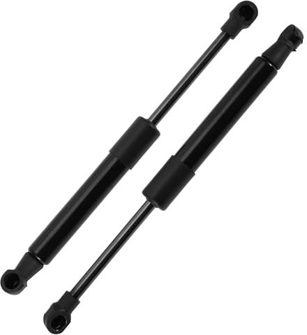 A ABSOPRO 2x Gasfeder Dämpfer Heckklappe 99751155101 Gasdruckfeder Heckklappendämpfer Ersatz für Porsche Boxster Cabrio 2004-2012 Schwarz | OE-Nummer 99751155101, Farbe Schwarz, Material Kohlenstoffstahl, Längen: Ausgezogen 25,5cm, Zusammengedrückt 17,7cm