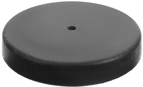 TOKIDNY Base Rotonda in Plastica e Sabbia di Ferro Nera Stabile e Sicura per Lampada da Tavola e Lampada da Terra per Uso Fai-da-te e Arredamento Moderno