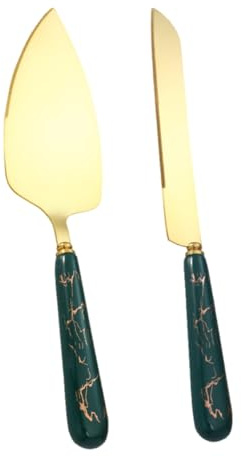 Veemoon Spatule à Gâteau Acier Inoxydable Coupe-pizza Pelle à Gâteau Spatule à Fromage Outil de Cuisine Pratique