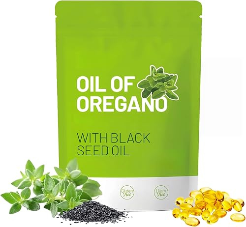 Oreganoöl und Schwarzkümmelöl – Weichkapseln | Bio-pflanzlich, gentechnikfrei