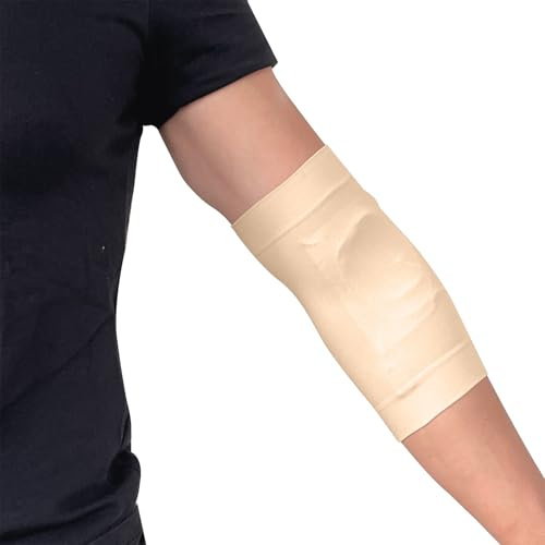 Glico Line Cover PICC Plus Unisex, Fascia Braccio Protettiva Copri Picc in Microfibra, 100% Made in Italy, Beige, M