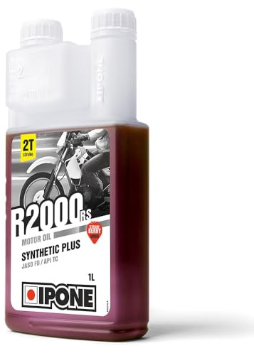 Huile moteur IPONE R2000 RS 2T - Senteur Fraise - 1 Litre