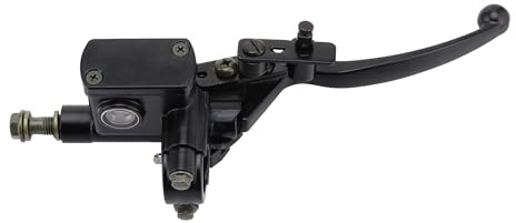 GOOFIT Rechte Hydraulikbremsen Scheibenbremse Hauptbremszylinder Pumpe Zylindergriff Zubehör Kupplungshebel Ersatz für Motorrad 50-250CC 50cc 150cc 200cc ATV Quad Buggy Roller
