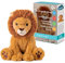Cloud b Louis Lion - Award-Winning Plush Soothing White Noise Machine Baby Sleep Aid | Soft, Cuddly Comfort | Smart Sensor & Auto Shut-Off