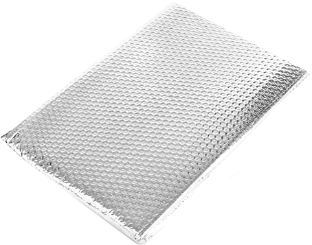 Isolierfolie Dämmfolie Doppelte Aluminisierte Isolierfolie Hausdämmung Luftpolsterfolie Selbstklebend Isolierband Isolierungsfolie Kälteschutzfolie, für Wärmedämmung, Kälteschutz, Wärmehaltung ( Size