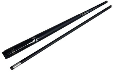 Perfeclan Pool-Queue, Billard-Queue, Kohlefaser, 58 Zoll, Zweiteiliger Billard-Pool-Queue, Snooker-Queue für Anfänger, Erwachsene, Männer, Frauen
