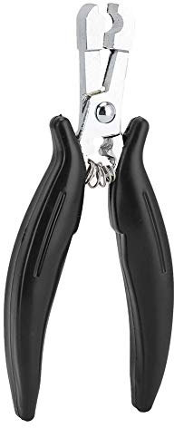Hair Extension Pliers, Stainless Steel Hair Extension Tools with Integrated Spring Feature for Micro Nano Ring Hair Extensions Opener and Removal Tool