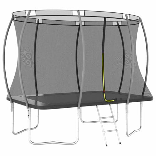 Home Garden,Trampolin Set Rechteckig 274x183x76cm 150kg