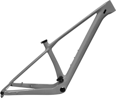 T1000 Carbon Mountain Bike Frame Full Internal Routing 29er Hardtail MTB Boost 12x148mm UDH Hanger(Deep Gray,M 148 Gloss)