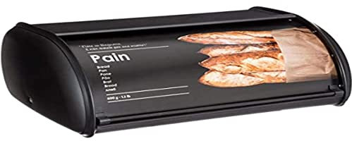 BOÎTE À PAINS RELIEF NOIR