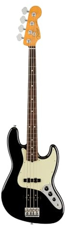 Fender American Professional II Jazz Bass RW Black - E-Bass