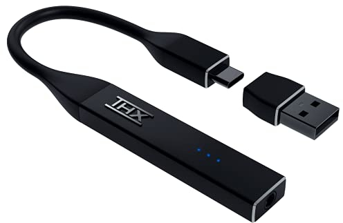 Razer Onyx DAC Amplificateur de casque portable Razer AAA – MQA Renderer – Flux direct numérique (DSD) – ESS ES9281PRO DAC – Compatibilité croisée – Gestion des câbles magnétique, noir