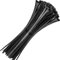 ATETEO Fascette fermacavi, 300 mm x 3,6 mm, confezione da 100 fascette in nylon di alta qualità, multiuso in plastica, meccanismo autobloccante, per casa, giardino, ufficio e fai da te