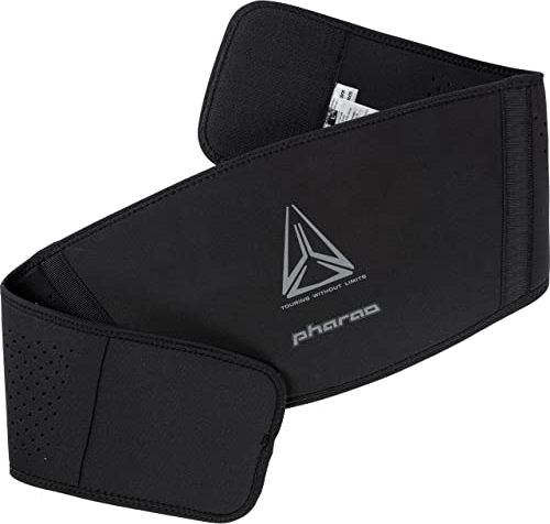 Pharao Nierengurt Motorrad Herren und Damen Atlas Nierengurt schwarz S, Unisex, Tourer, Ganzjährig, Textil