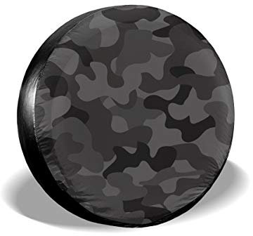Camo Rosa Tarnung Radreifenabdeckung Sonnenschutz Ersatzrad Abdeckung Schmutzfest Reserverad Reifenabdeckung Universal Für LKW Anhänger Rv 15Inch