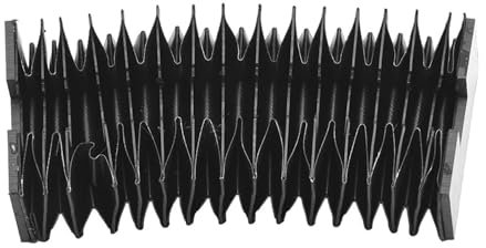 MSEURO Staubschutztuch HGR20 Faltenbalg-Linearführungsschiene Staubschutztuch Schützen Sie Ihre CNC-Maschinen vor Staub, Schmutz und Ablagerungen Lucky(200mm)