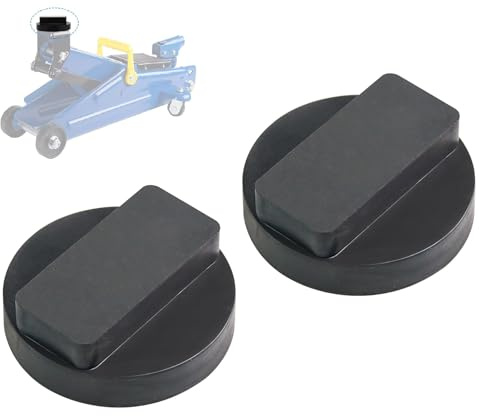 DEFIYEAR 2 Stück für BMW Wagenheber-Pad, Wagenheber-Gummi-Pad, langlebige Wagenheber-Gummiauflage – Wagenheber-Pad, Rahmenschienenschutz für BMW-Serie, einfache Installation, Stützblock für