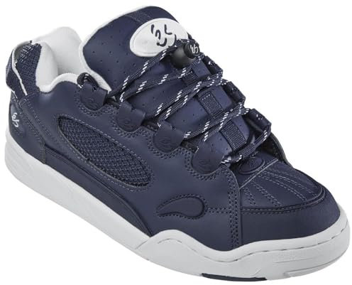 ES Skateboardschuhe Muska Navy/White, Marineblau/Weiß, 44 EU
