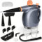 1250W Nettoyeur Vapeur à Main,3.5 bar Portable Nettoyant Vapeur Ménager Nettoyeur Vapeur Multifonctionnel avec 11 Accessoires Réservoir d'Eau de 475ml pour Rideaux Salle de Bain Cuisine etc