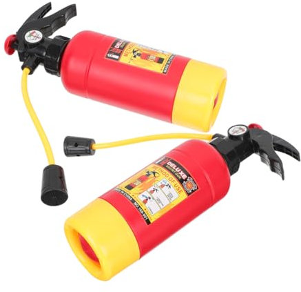 Vaguelly 2pcs Children Fire Extinguisher Toy Hose Summer Beach Water Spray Toy for Kids