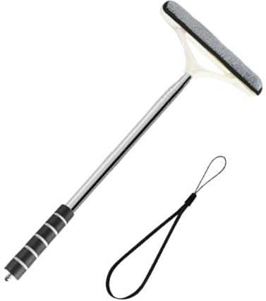Windscreen Cleaning Tool - Window Squeegee | Car Window Cleaner, Anti-Fog Brush, Retractable Car Glass Wiper, Dust Removal, Portable, for Vehicle Maintenance, Bathroom, H