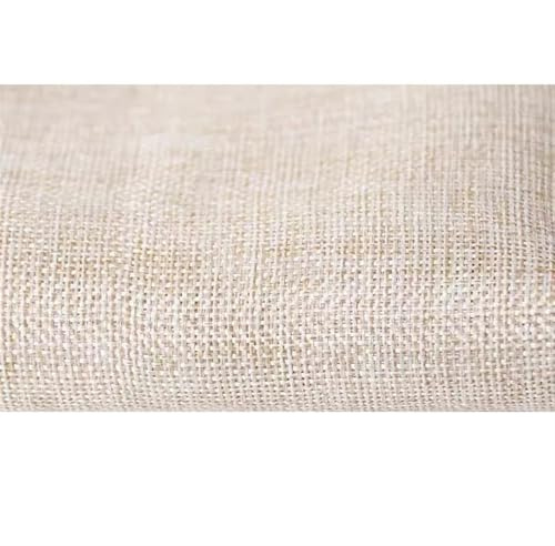 Dammduk för högtalare, 100x145cm linnetyg skyddande dammtät nätduk stereotyg ersättning for mediaskåp KTV-boxar(Beige)