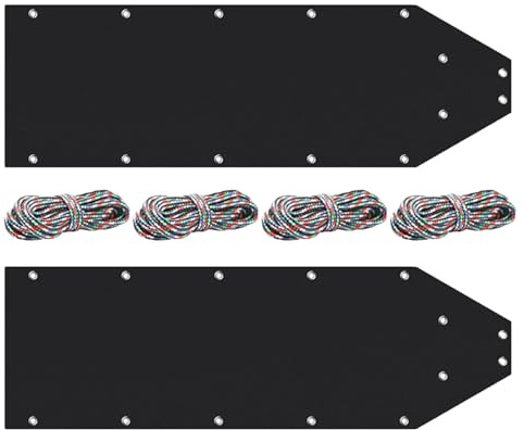 Slitta Trainata Da Cervo - Confezione Da 2 HDPE Da 23 Pollici | Imbracatura Portatile Per Cervi Con Corde | Slitta Da Neve Per Sul Ghiaccio, Legna Da Ardere, Attrezzatura Da Esterno, Giochi Inve