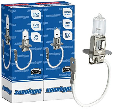 XENOHYPE 2x H3 Classic Halogen Auto Lampe 12V 55 Watt PK22s