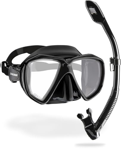 Cressi Set Ranger & Dry Black/Black